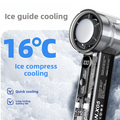 Transparent USB Rechargeable Handheld Cooling Fan